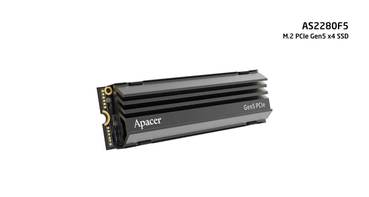 Apacer показала первые потребительские NVMe SSD с поддержкой PCIe 5.0 -  Notebookcheck-ru.com