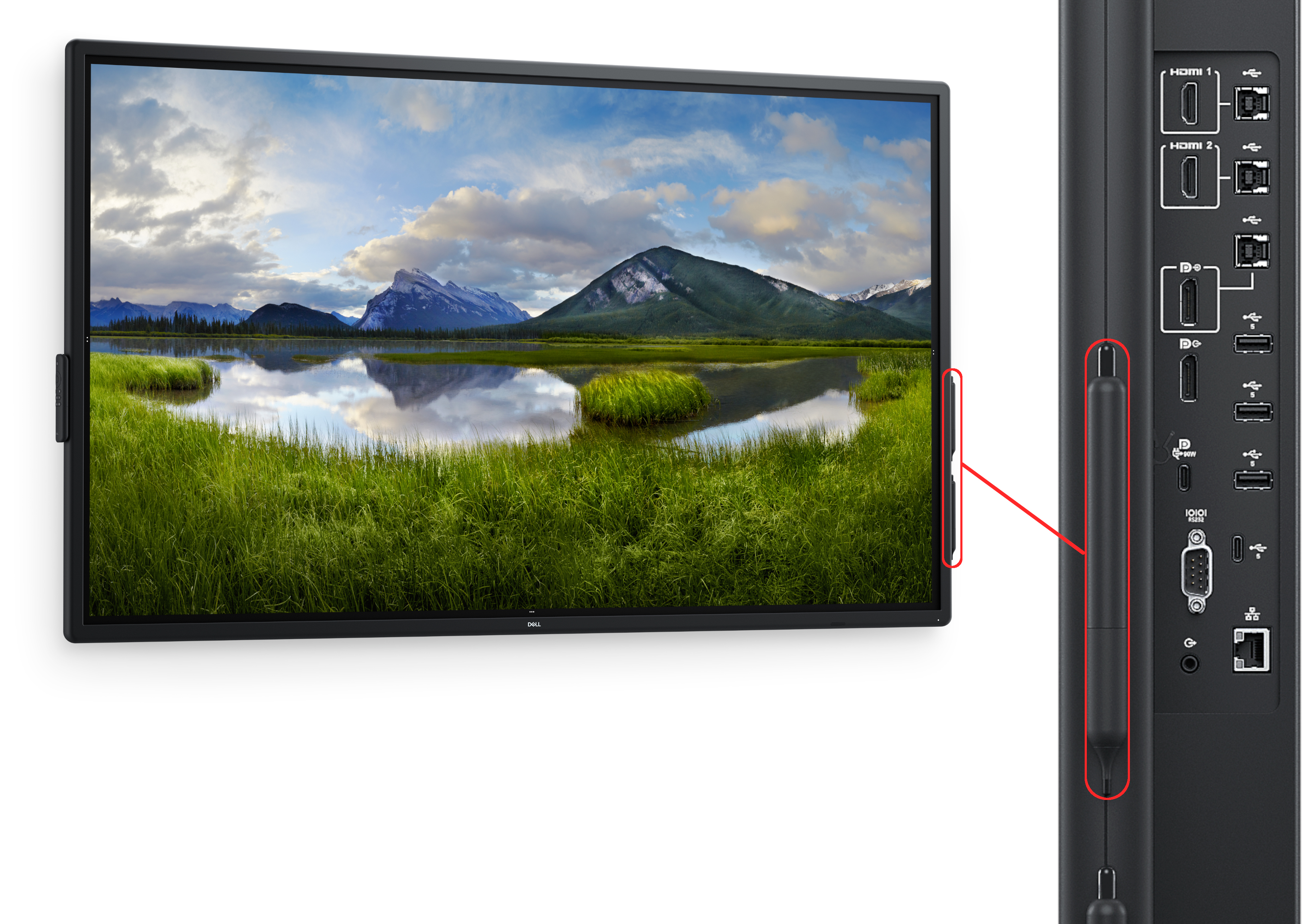 Новейший 75-дюймовый бизнес-монитор Dell с разрешением 4K поддерживает ...