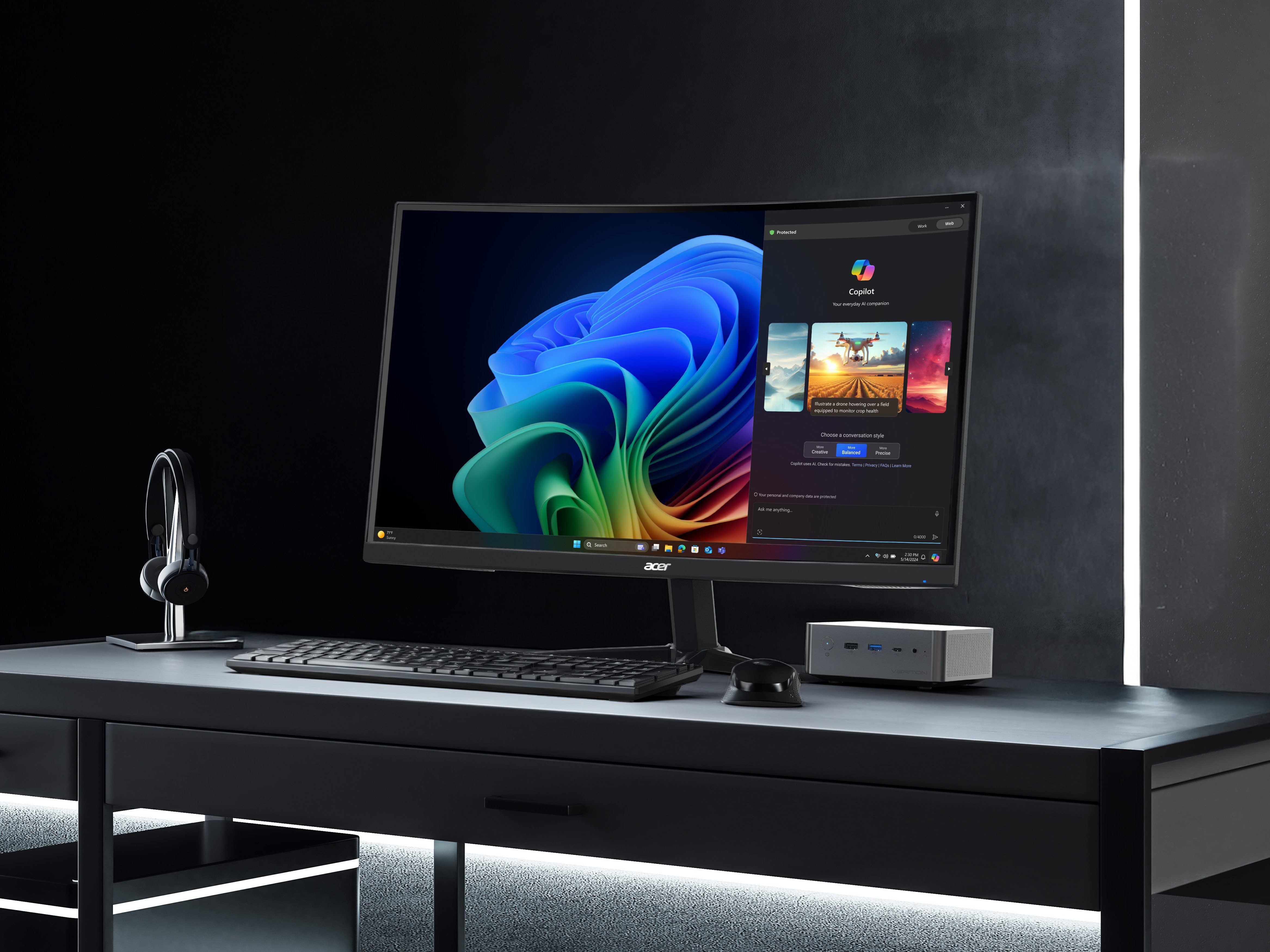 Компания Acer выпустила новый мини-ПК с процессором Intel Panther Lake и большим объёмом оперативной памяти