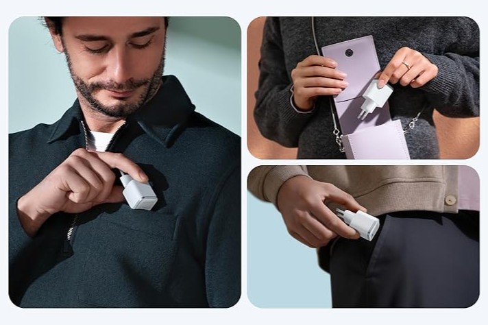 Зарядное устройство Anker Nano (45 Вт) в белом цвете. (Источник изображения: Anker)