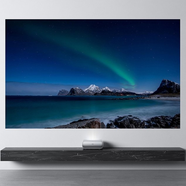 Ультракороткофокусный проектор Jmgo O3. (Источник изображения: Jmgo)