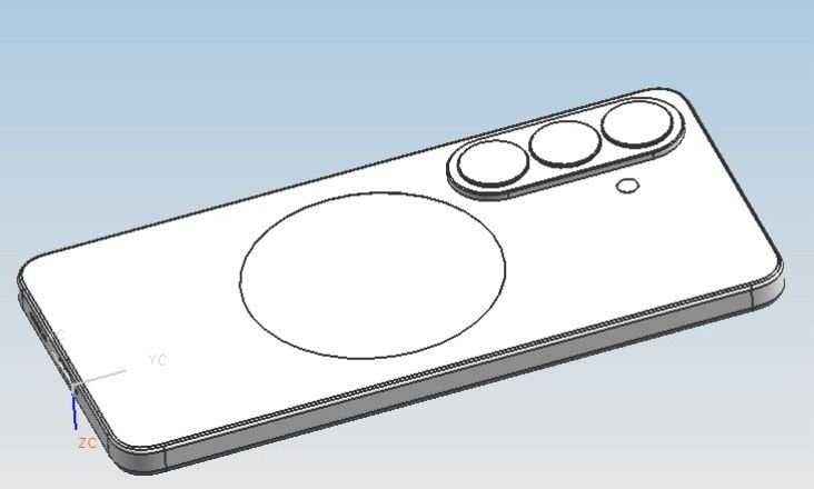 Возможный дизайн Samsung Galaxy S27 Pro или Galaxy S27, представленный Ice Universe.