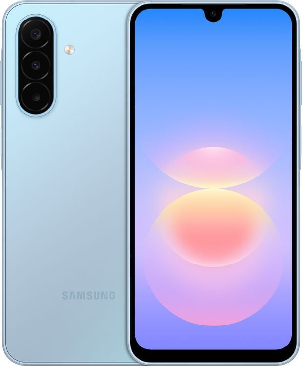 Samsung Galaxy A18 синего цвета