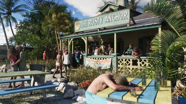 Скриншот бара «The Rusty Anchor» из игры GTA 6.