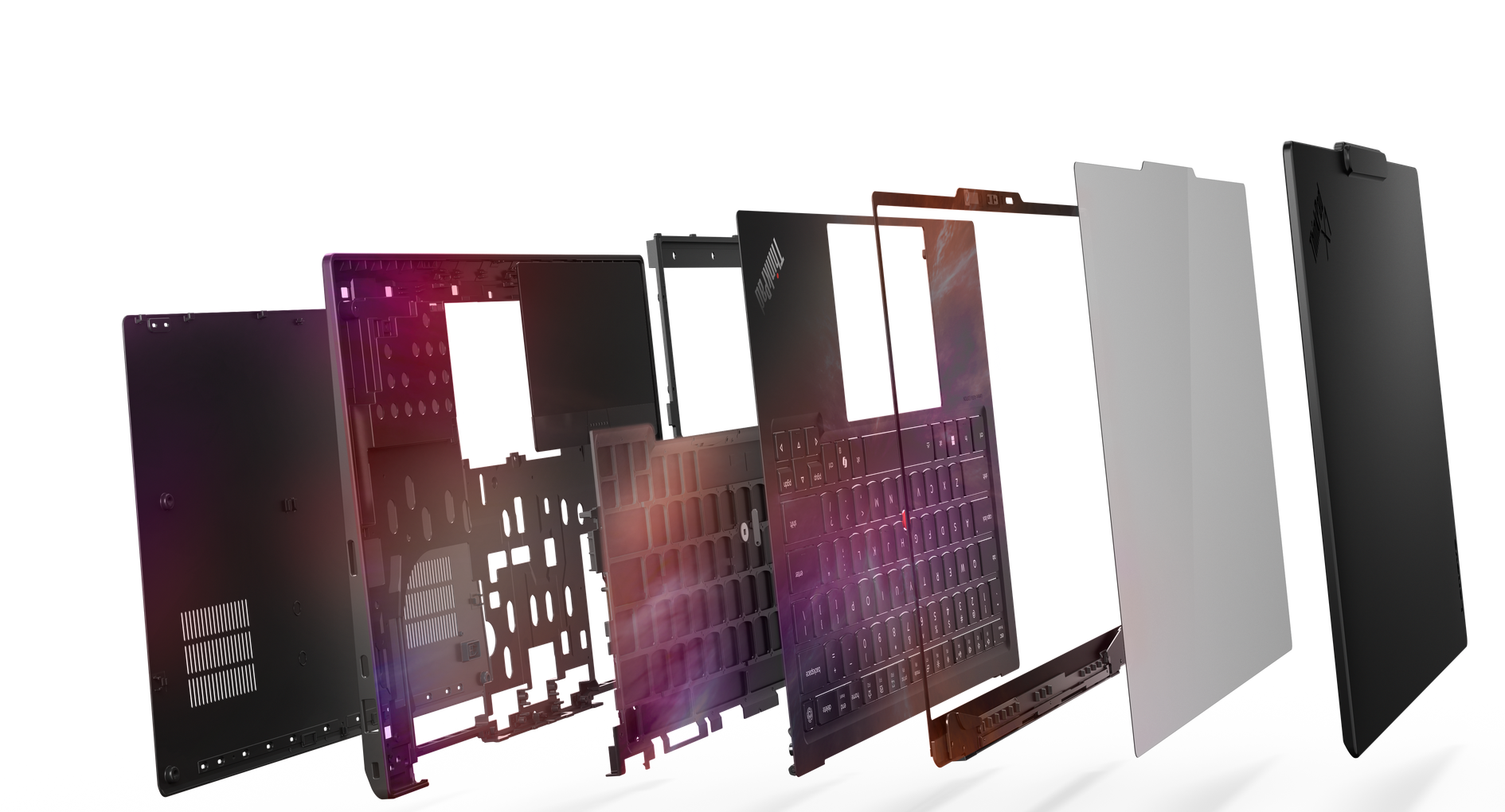 Lenovo ThinkPad X1 Carbon Gen 14 Aura Edition: Дизайн с космической рамкой (источник изображения: Lenovo)