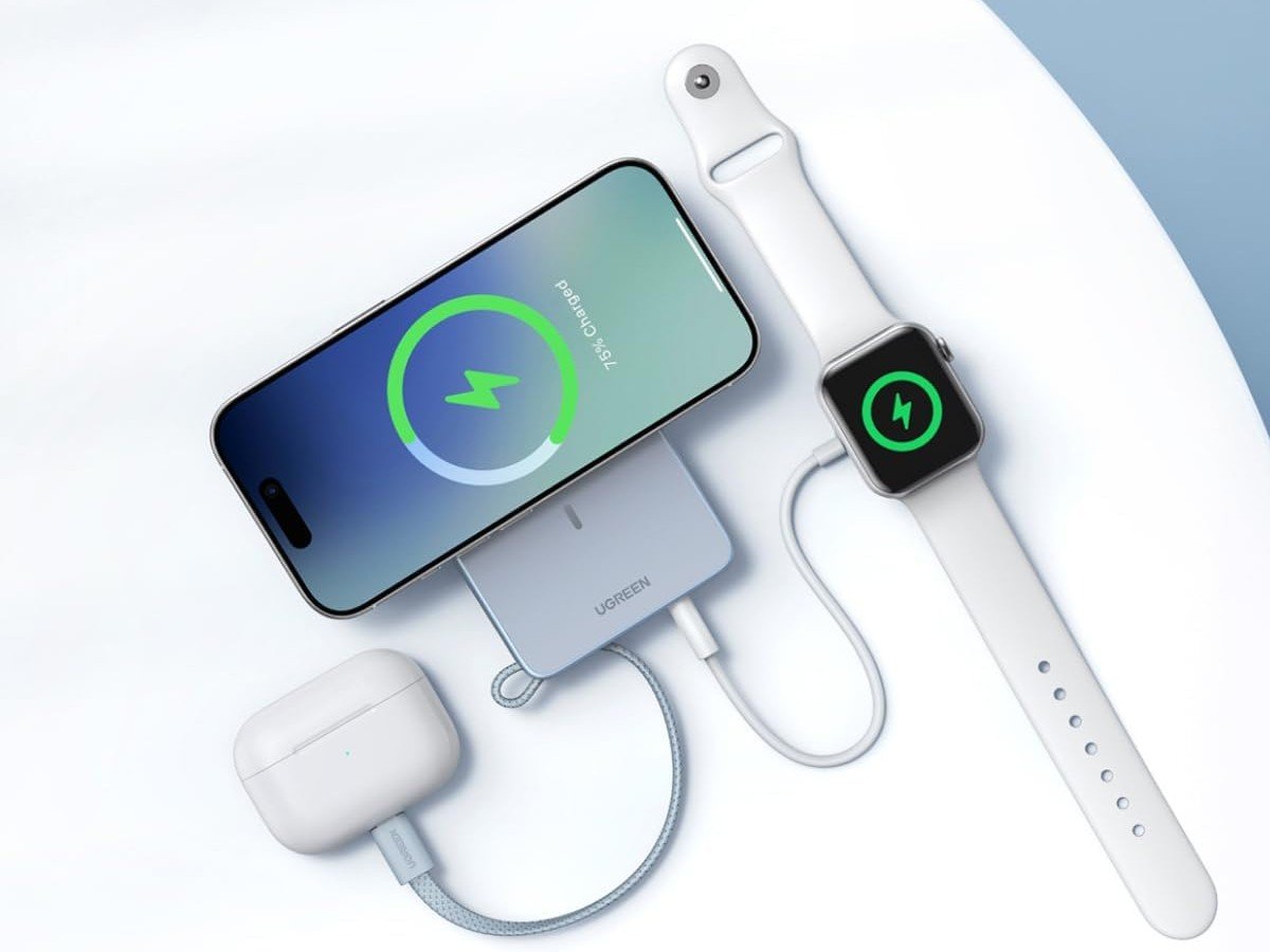 Ugreen MagFlow: Первый в мире повербанк с сертификацией Qi2.2 уже в продаже!