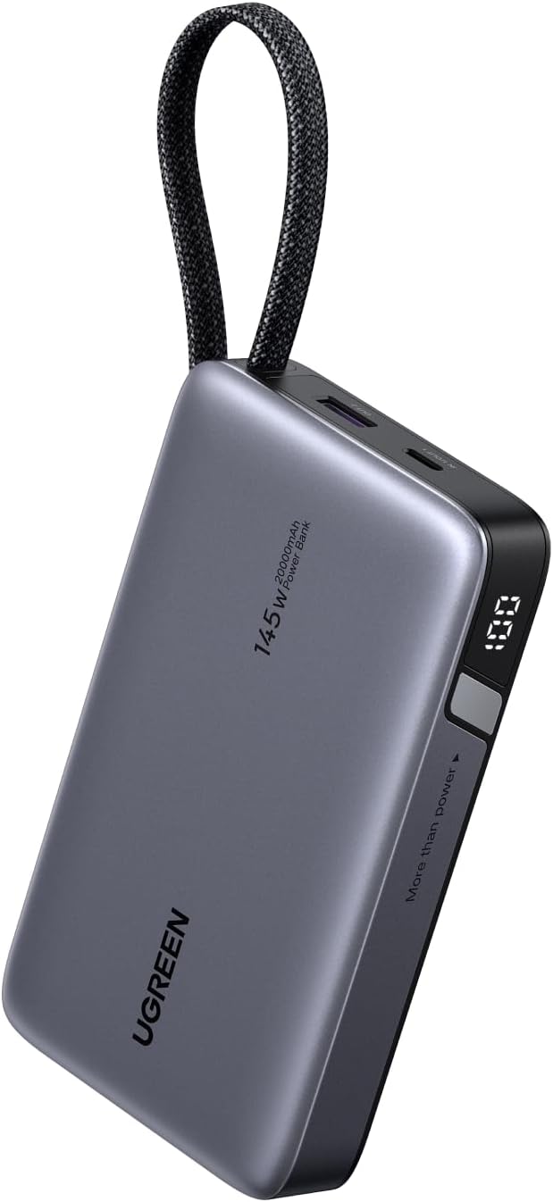 Ugreen Nexode Power Bank 20 000 мАч 145 Вт. (Источник изображения: Ugreen)