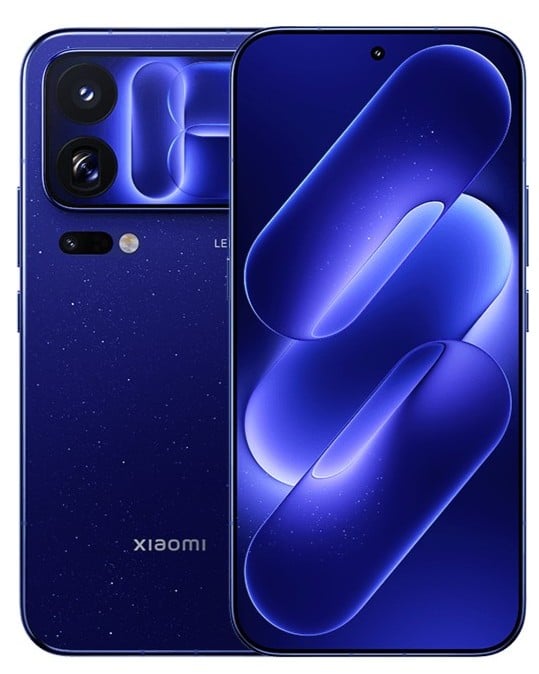 Ожидается, что Cosmic Blue также будет доступен в Европе; здесь показана китайская версия.