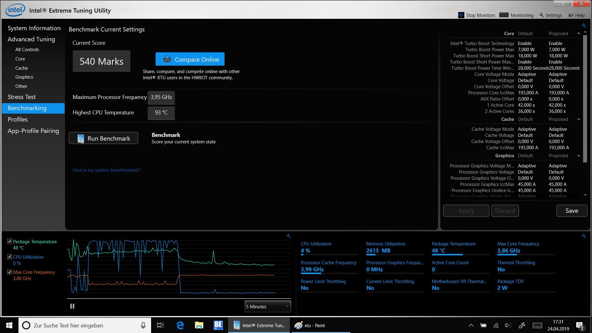 Power limit msi