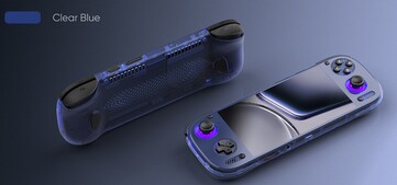 AYN Odin 3 в цвете Clear Blue. (Источник изображения: AYN)