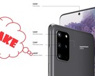 Samsung утверждает, что в Galaxy S20 и Galaxy S20+ есть телеобъективы, но это не так. (Источник: Samsung)