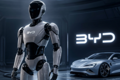 Официальное сообщение: робот BYD Xiao Di AI соревнуется с такими роботами с искусственным интеллектом, как Tesla Optimus, Xpeng Iron и Chery Aimoga (иллюстративное изображение).