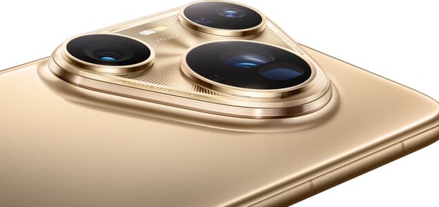 Тройная система камер Huawei Pura 80 Ultra с двойным телеобъективом и телефотомодулем (Источник изображения: Huawei)