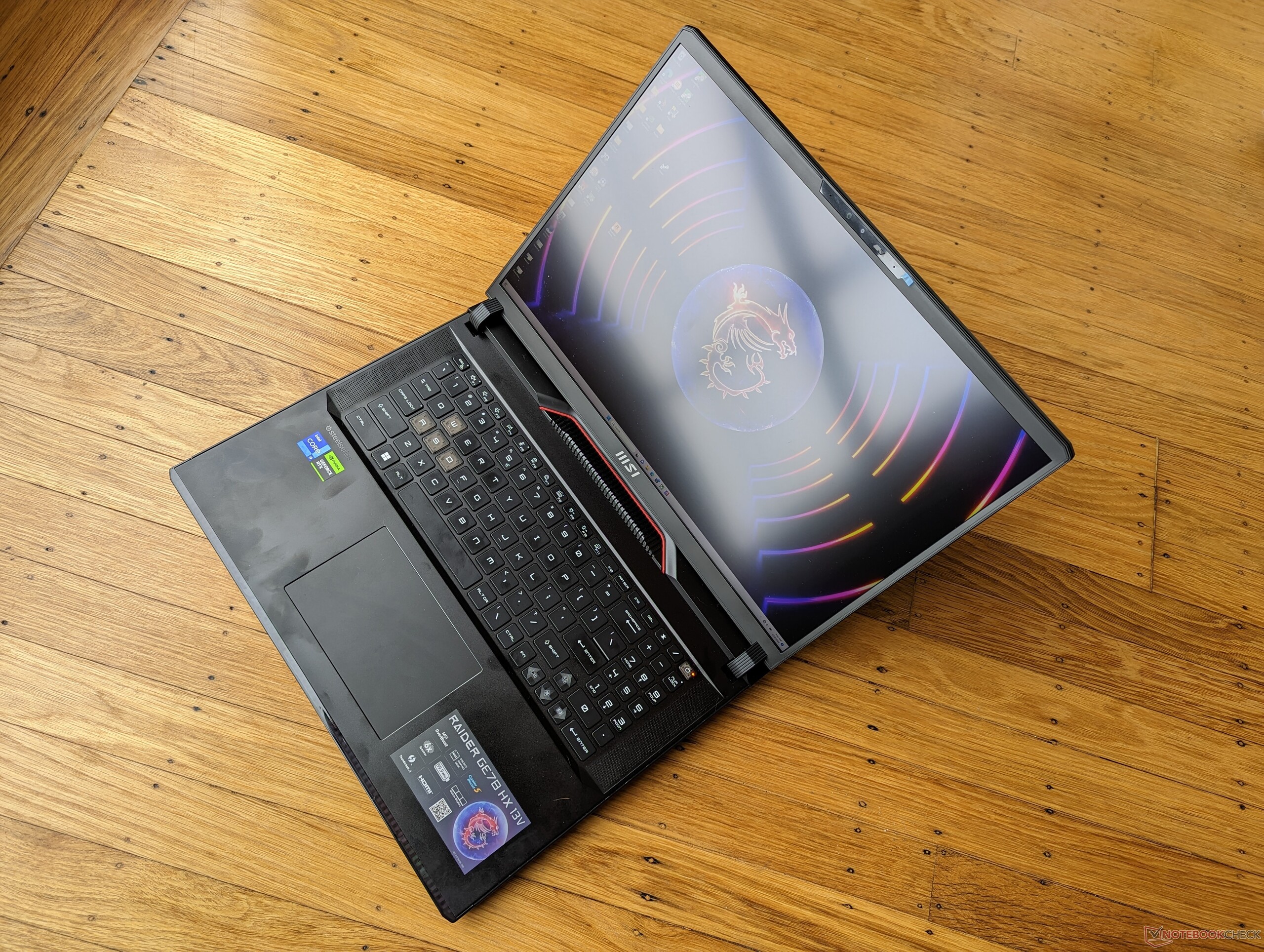 Обзор ноутбука MSI Raider GE78 HX 13VH - notebookcheck-ru.com Обзоры