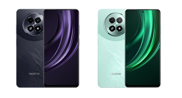 Realme 13 5G доступен в двух цветах. (Источник изображения: Realme)
