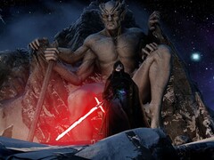 Изображение мода Lightsabers (Magicka Sabers). (Источник изображения: SkyrimRenKylo - Nexus Mods)