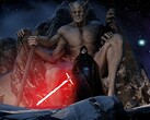 Изображение мода Lightsabers (Magicka Sabers). (Источник изображения: SkyrimRenKylo - Nexus Mods)