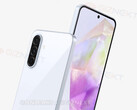 Модель Galaxy A36 5G напоминает последние модели Xperia от Sony. (Источник изображения: @OnLeaks &amp; GizNext)
