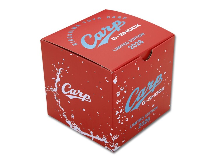 2026 Casio G-Shock x Hiroshima Toyo Carp GA-2100X. (Источник изображения: магазин Hiroshima Toyo Carp)