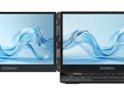 Второй экран Acemagic X1 разворачивается влево для установки двух мониторов. (Источник изображения: Acemagic)
