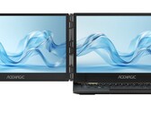 Второй экран Acemagic X1 разворачивается влево для установки двух мониторов. (Источник изображения: Acemagic)
