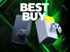 Баннер Best Buy с изображением консолей Xbox