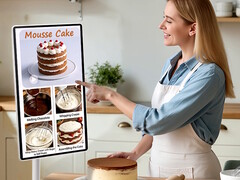 27-дюймовый планшет Nework MoveMate Hi Fi Android поставляется с удобной подставкой и 8-часовым временем работы от аккумулятора. (Источник изображения: Nework)