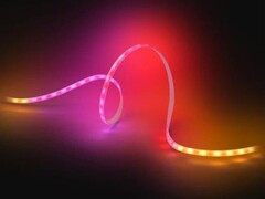Светильники Philips Hue Gradient Strip (на фото) просочились на сайт бренда. (Источник изображения: Philips Hue)