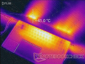 Тёплый воздух выводится из 4 мест в области тыла