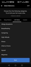 Снимок экрана инструмента Garmin Lifestyle Logging. (Источник изображения: Скриншот)