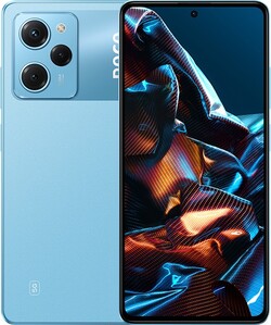 Poco X5 Pro в синей расцветке