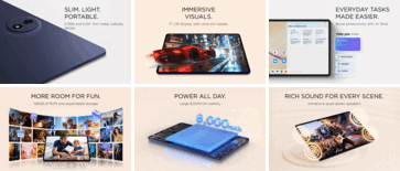 Основные характеристики TCL Tab A1