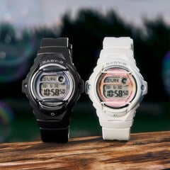 Часы Casio Baby-G BG-169GD-1 и BG-169GD-7 (слева направо)