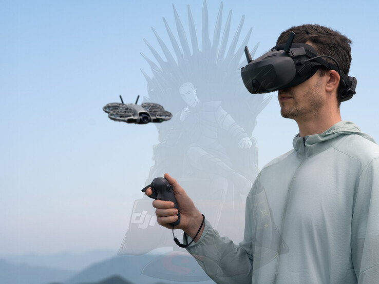 Полет на DJI Neo 2 с парой очков DJI Goggles N3. (Источник изображения: через Игоря Богданова)