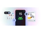 Рекламное изображение для сайта Google Android 15, на котором показаны некоторые из его основных функций на градиентном фоне. (Источник изображения: Google)
