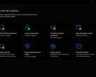 Панель управления приложения «Безопасность Windows», на которой отображается меню «Обзор безопасности».