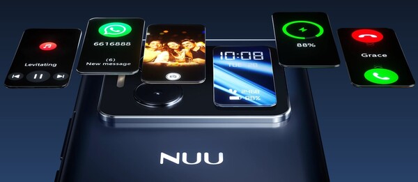 Дисплей Vista в Nuu B40 можно использовать для различных функций. (Источник изображения: Nuu)