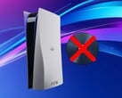 Консоль PS6, изображённая рядом с игровым диском