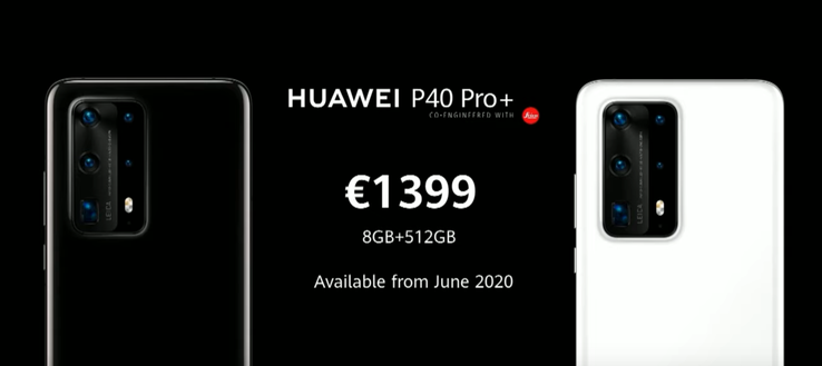 Huawei P40 Pro+ в двух минималистичных цветах (Источник: Huawei)