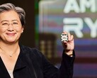 Генеральный директор AMD Лиза Су демонстрирует процессор Ryzen. Ее зарплата в 2025 году была увеличена до 33 миллионов долларов. (Источник изображения: AMD)