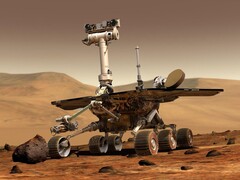 Изображение марсохода Opportunity на Марсе (Источник изображения: NASA)