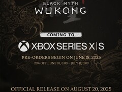 Анонс выхода Black Myth: Wukong Xbox Series X и Series S. (Источник изображения: Black Myth: Wukong на X)