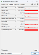 Датчики GPU-Z