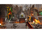 Скриншот из игры Metal: Hellsinger, демонстрирующий врагов. (Источник изображения: Steam)