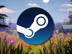 Изображение с логотипом Steam и игрой «The Oregon Trail», которая в настоящее время продаётся в Steam со скидкой 67 %.