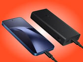 Новый внешний аккумулятор Xiaomi имеет пластиковый корпус с отделкой «под искры».