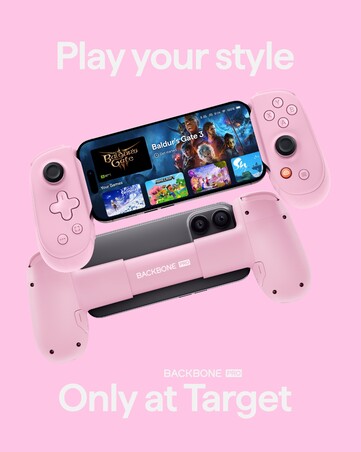 Backbone Pro Pink Edition имеет ту же цену, что и стандартная версия, анонсированная в марте 2025 года. (Источник изображения: Backbone)