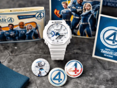 Часы из коллекции Casio G-Shock x Marvel Studios Fantastic Four поступили в продажу в Великобритании. (Источник изображения: Casio)