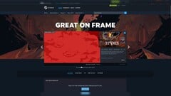 Витрина магазина «Great On Frame» на Steam