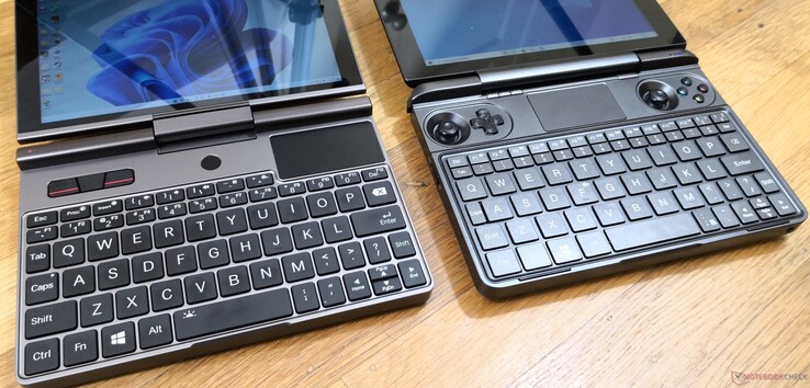 Слева: GPD Pocket 3, справа: GPD Win Max 2021